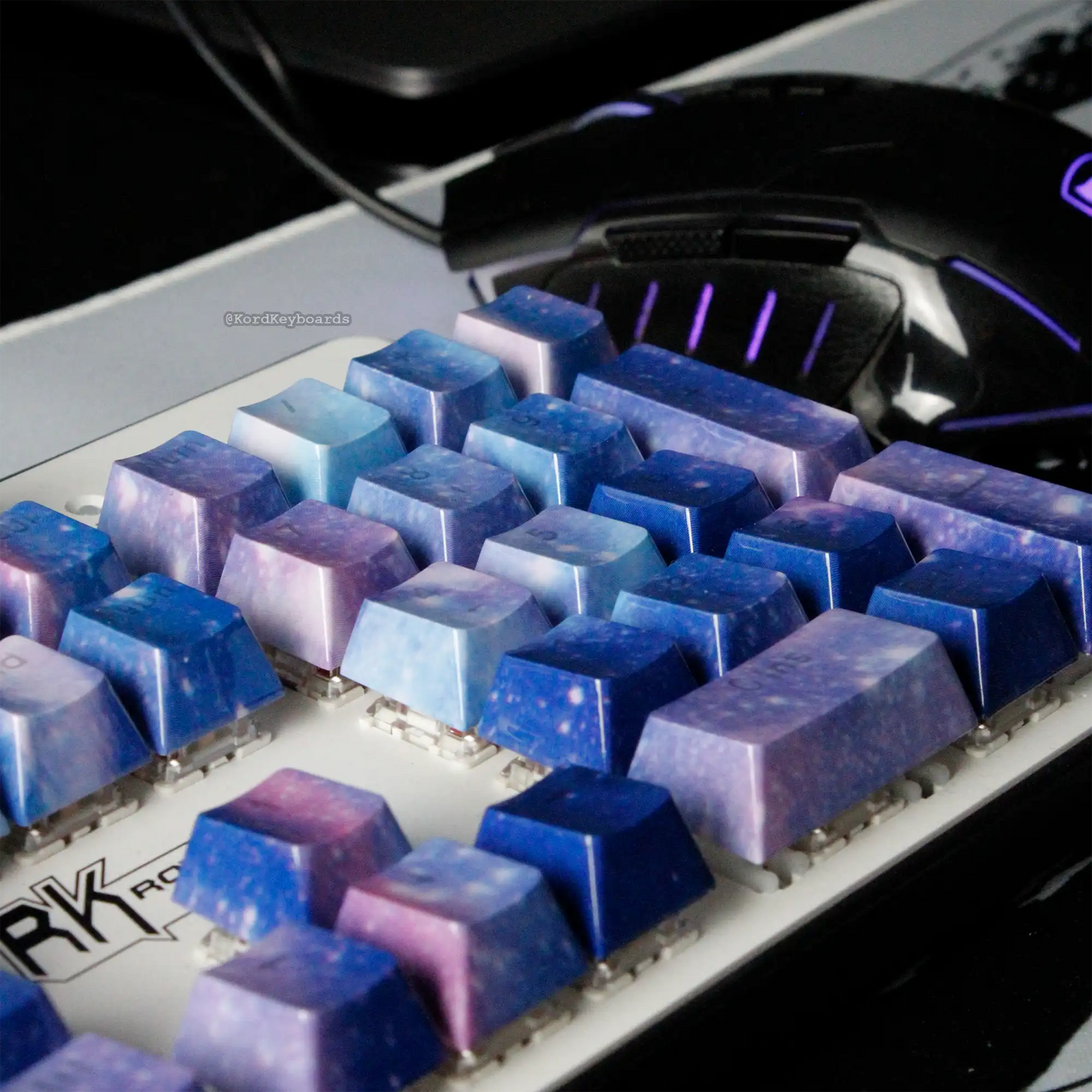 Milky Way Galaxy Keycaps