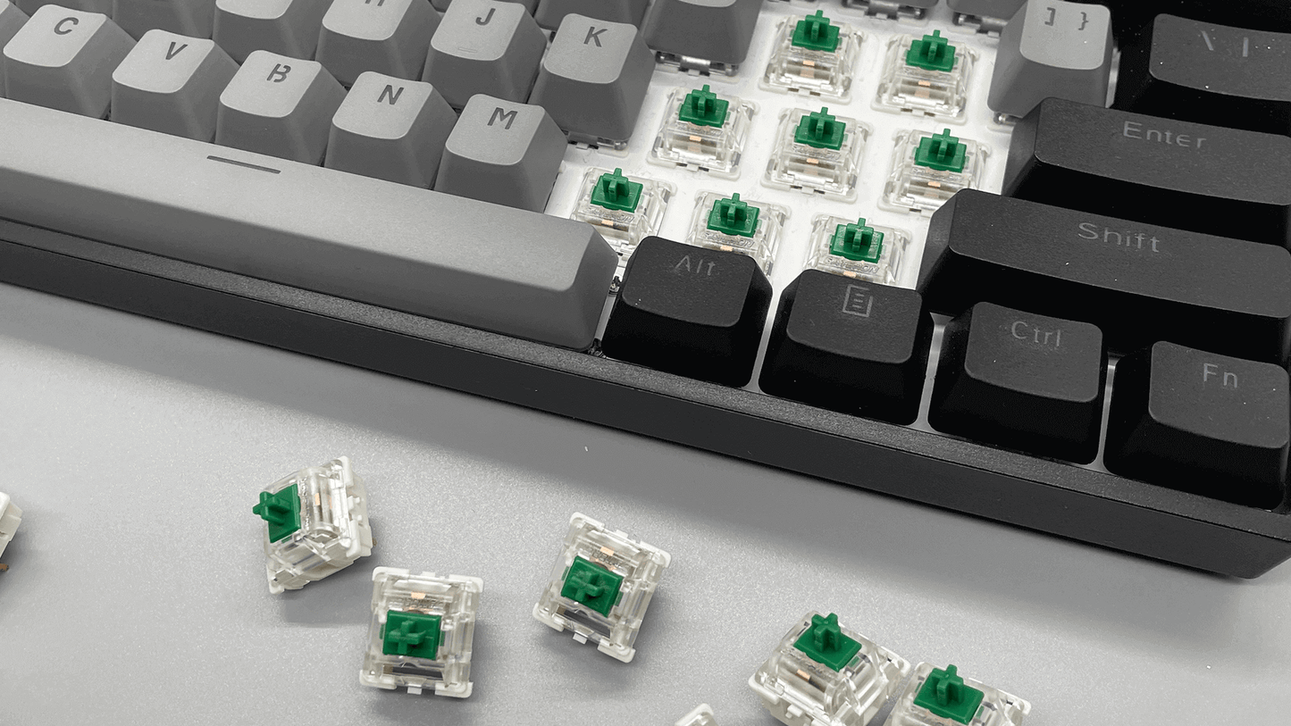 Gateron Green Mechanical Keyboard Switches - Kord