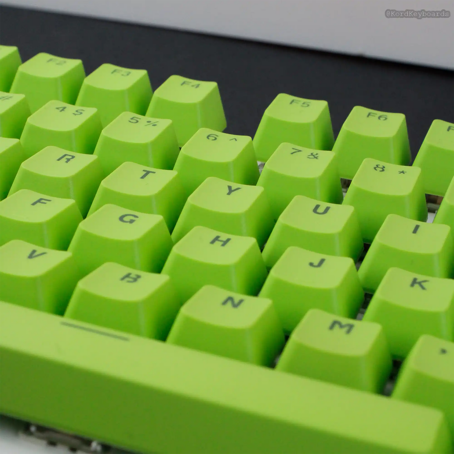 Lime on Lime Keycaps Set