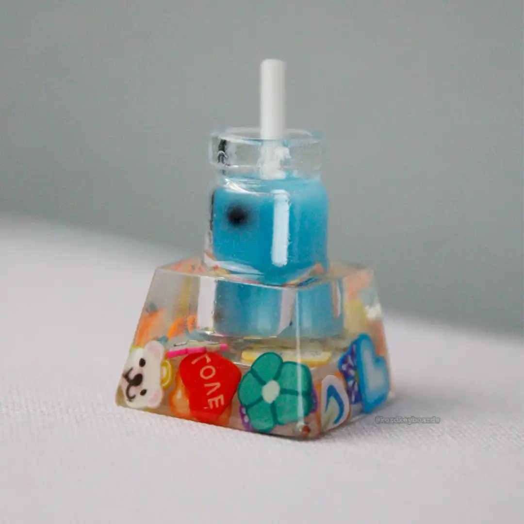 Bubble Tea Escape Keycaps