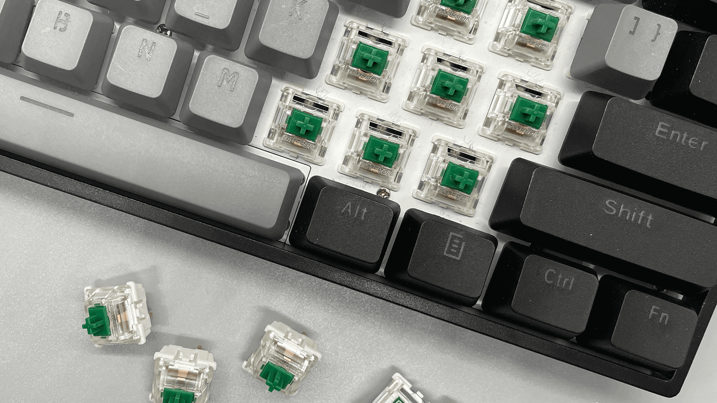 Gateron Green Mechanical Keyboard Switches - Kord