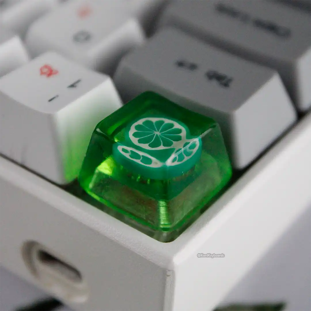 Citrusy Lime Escape Keycap