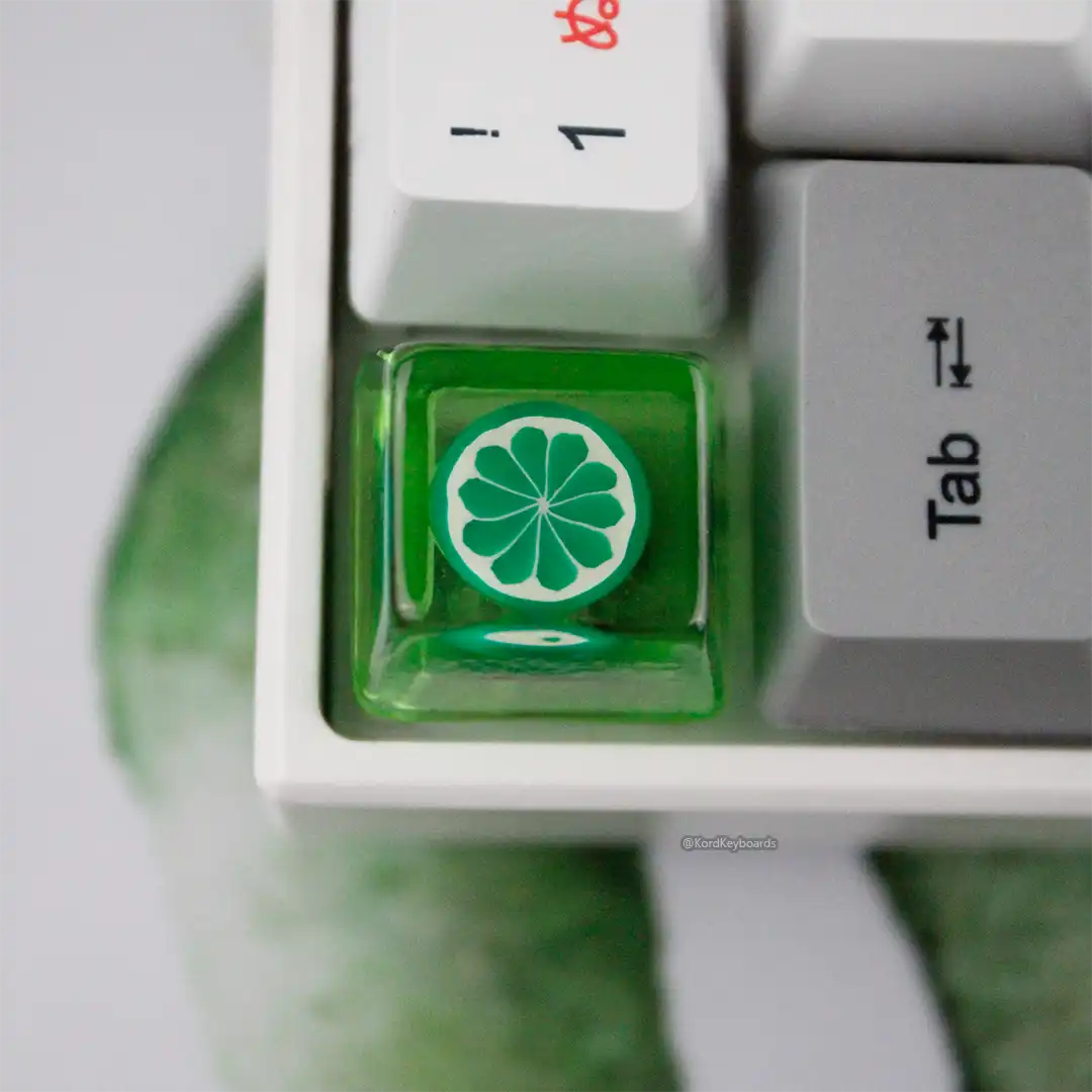 Citrusy Lime Escape Keycap