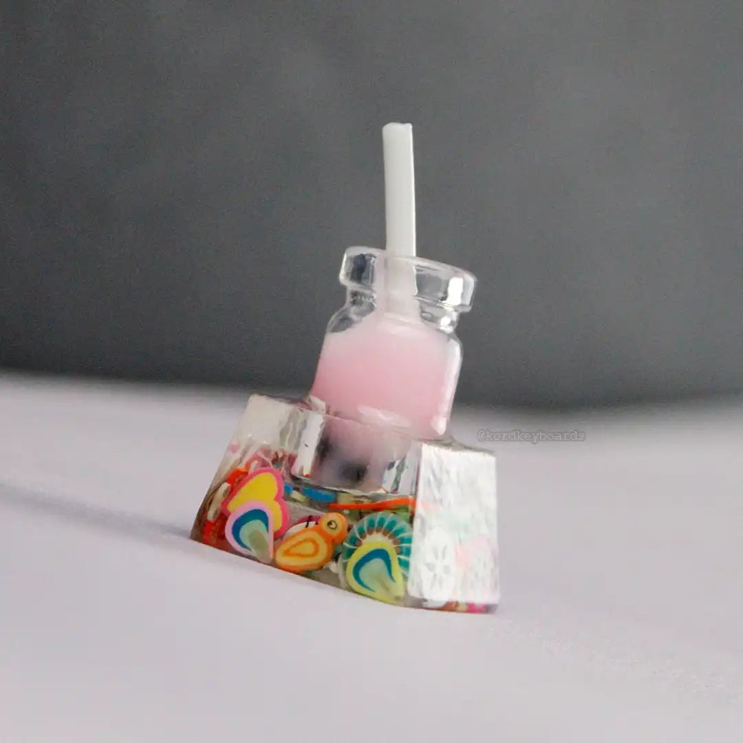 Bubble Tea Escape Keycaps