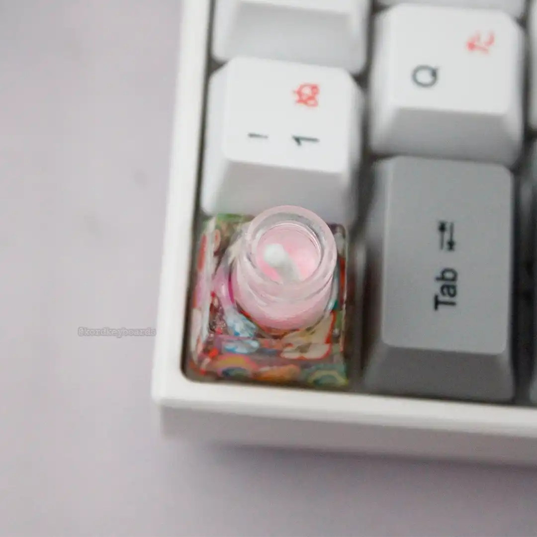 Bubble Tea Escape Keycaps