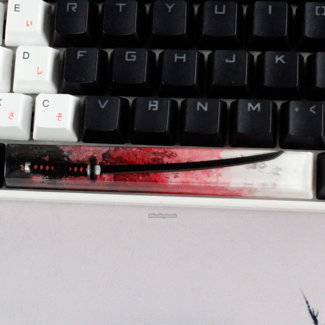 Wakizashi Blade Spacebar Keycap