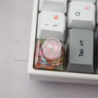 Bubble Tea Escape Keycaps